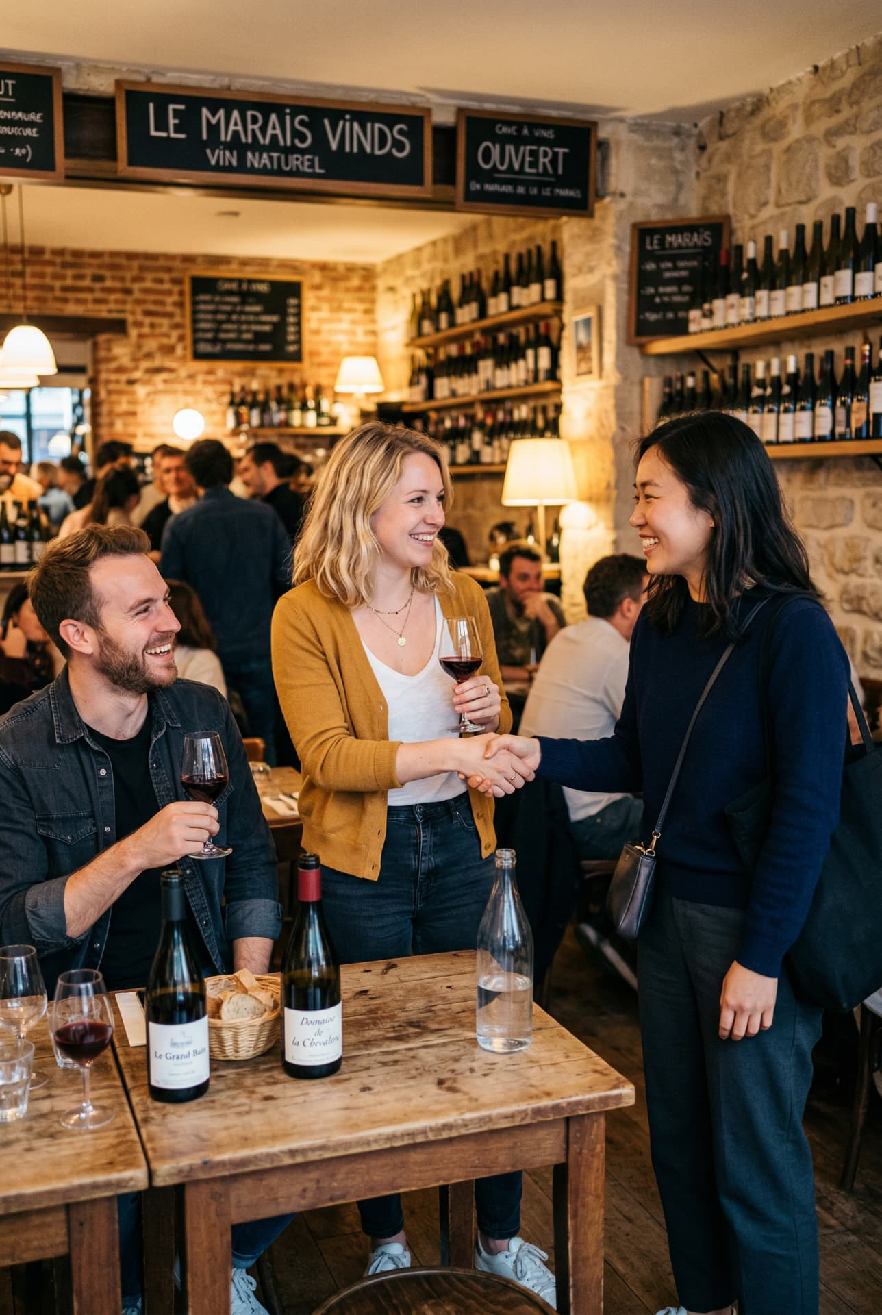 Golden hour by the Seine in Paris